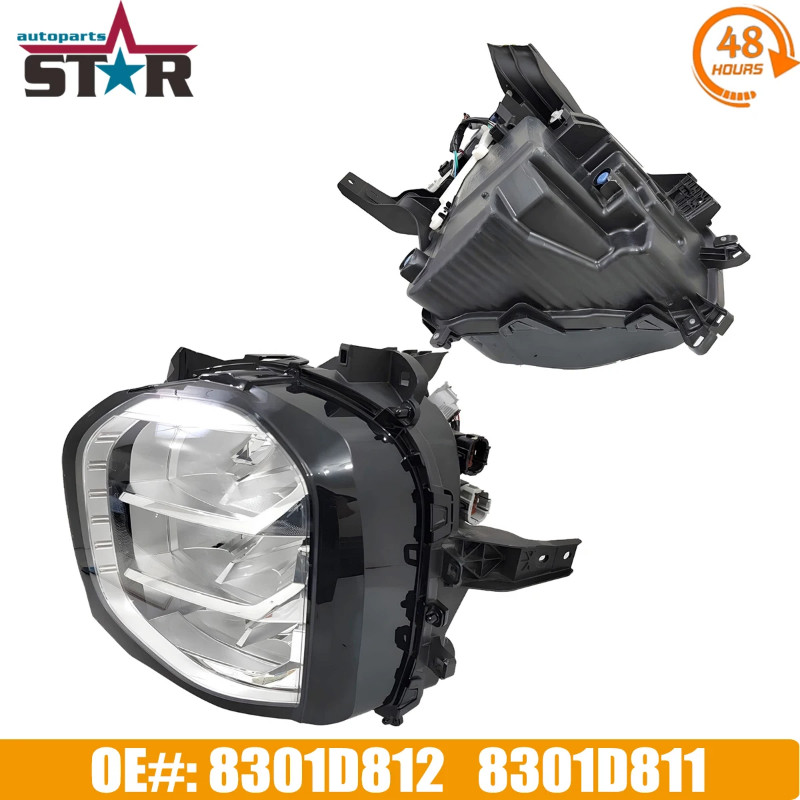 Front Right Left 8301D812 8301D811 Headlamp Headlight Assembly Signal Lamp Turning Light For Mitsub