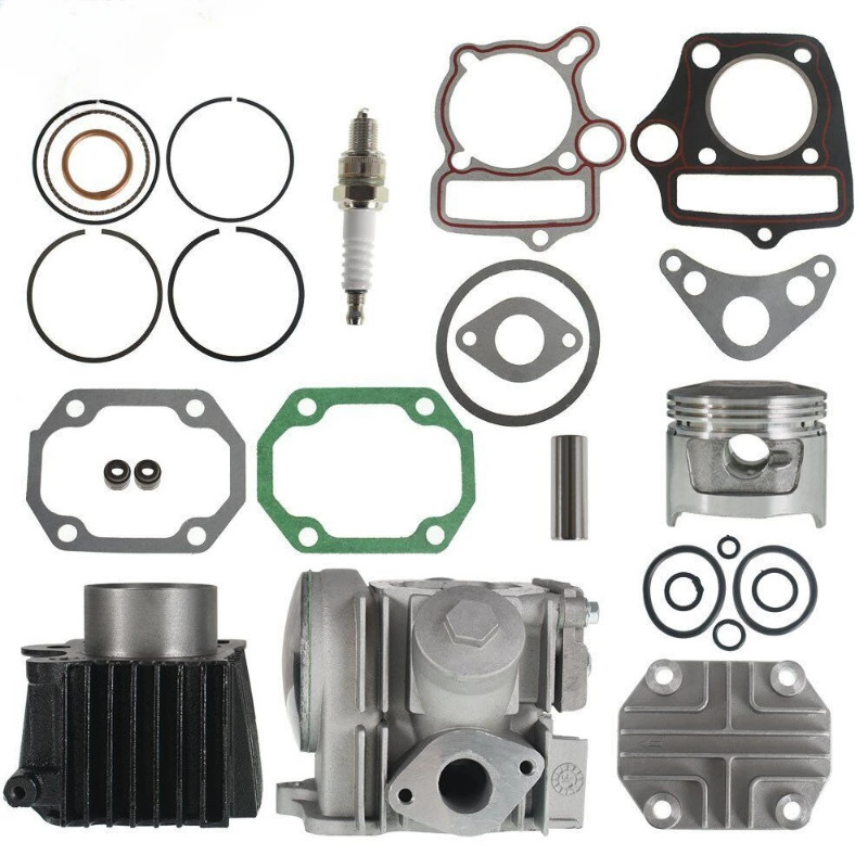 70cc 47mm Bore Cylinder Head Piston Top End Kit for Honda JH70 ATC70 CRF70 CT70 C70 TRX70 XR70 S65