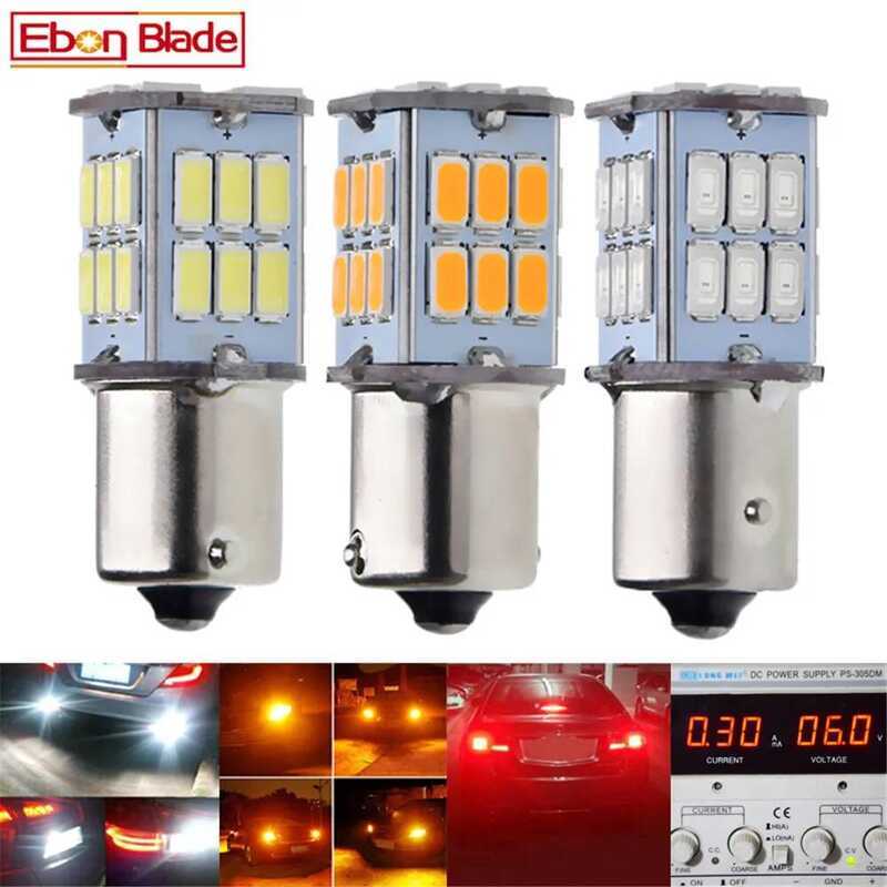 C 2X 1156 Ba15s 1157 Bay15d Bau15s Ba15d Car Led Light 5630 Smd Motorcycle Brake Reverse Lamp Turn