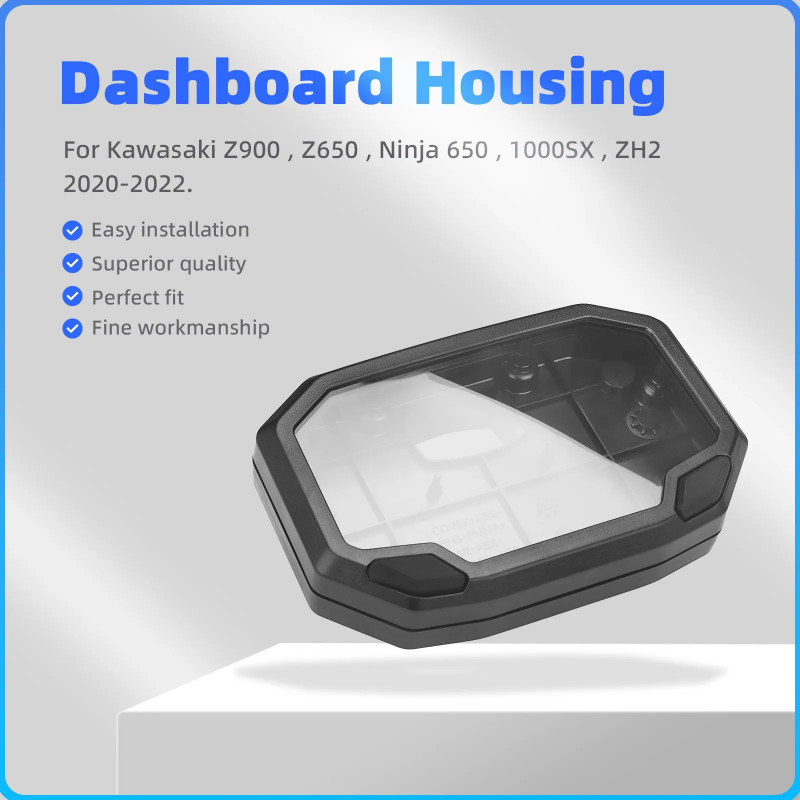 For Kawasaki Z400 Z900 Z650 Ninja650 Z1000SX ZH2 Motorcycle Speedometer Case Odometer Case Instrume