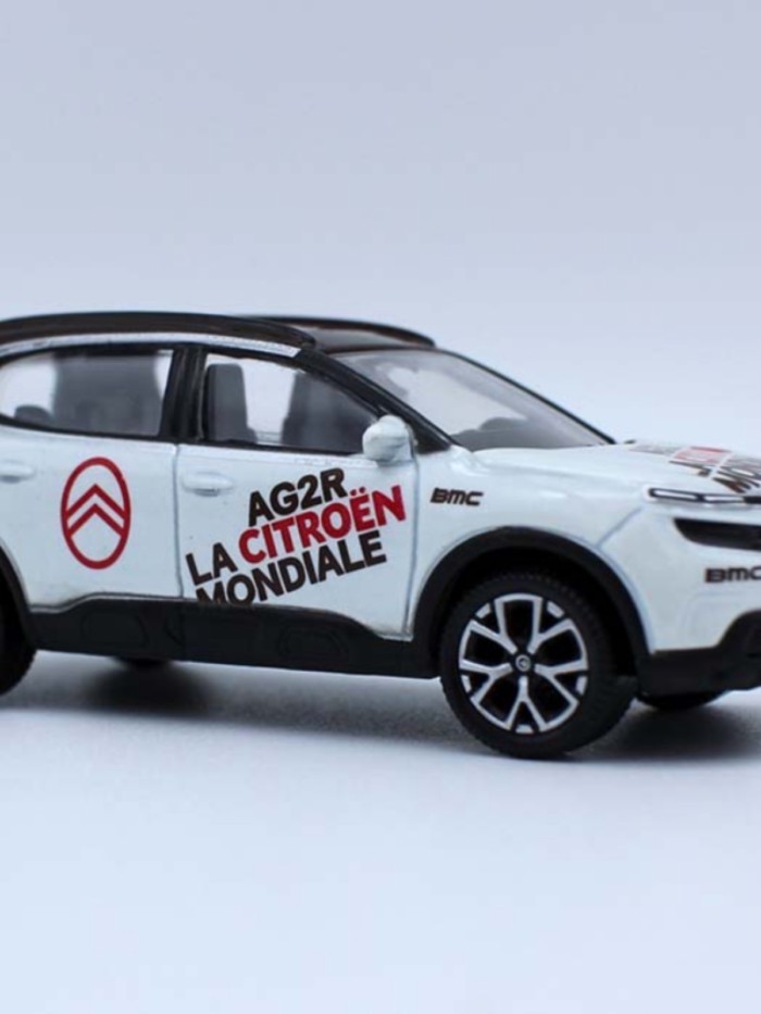 Out of Print Model Norev Norev 1 64 รถโลหะผสม Citroen C5 Citroen AG2R Tour Fleet Car Model
