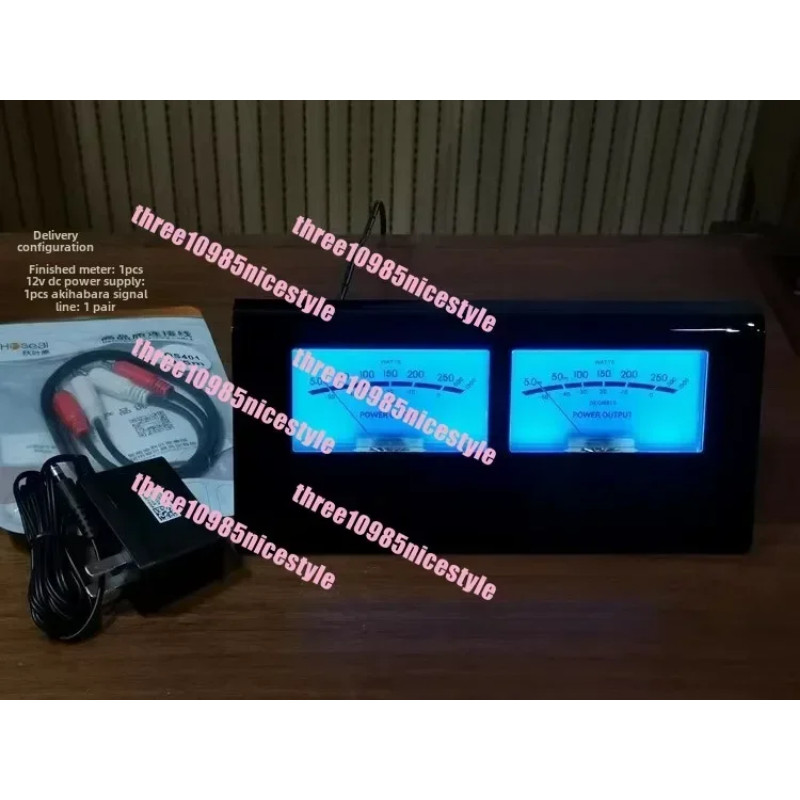 B-566 UV Meter High-Precision Audio Level DB Meter Finished VU Meter DB Panel Display 2-way Amplifi