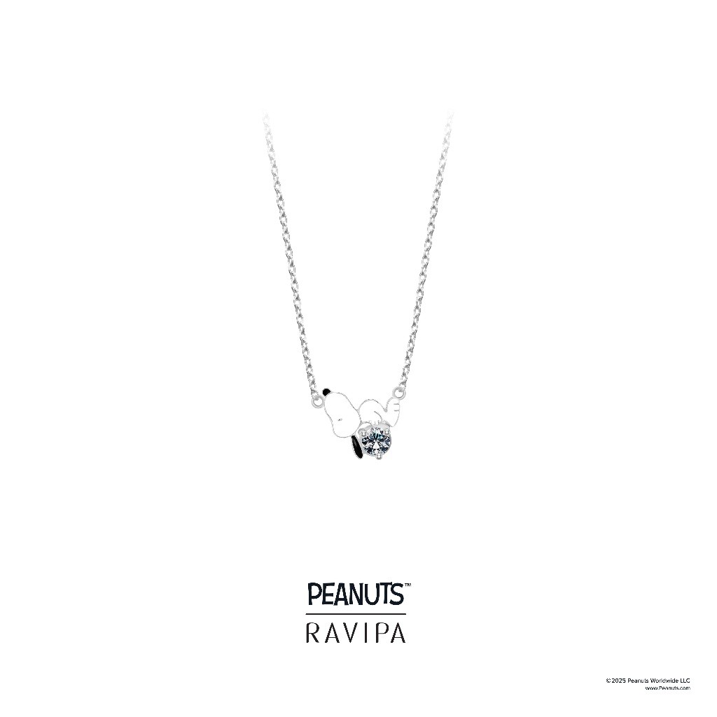 Ravipa PEANUTS | Snoopy Sleepy Diamond Necklace - สร้อยคอ