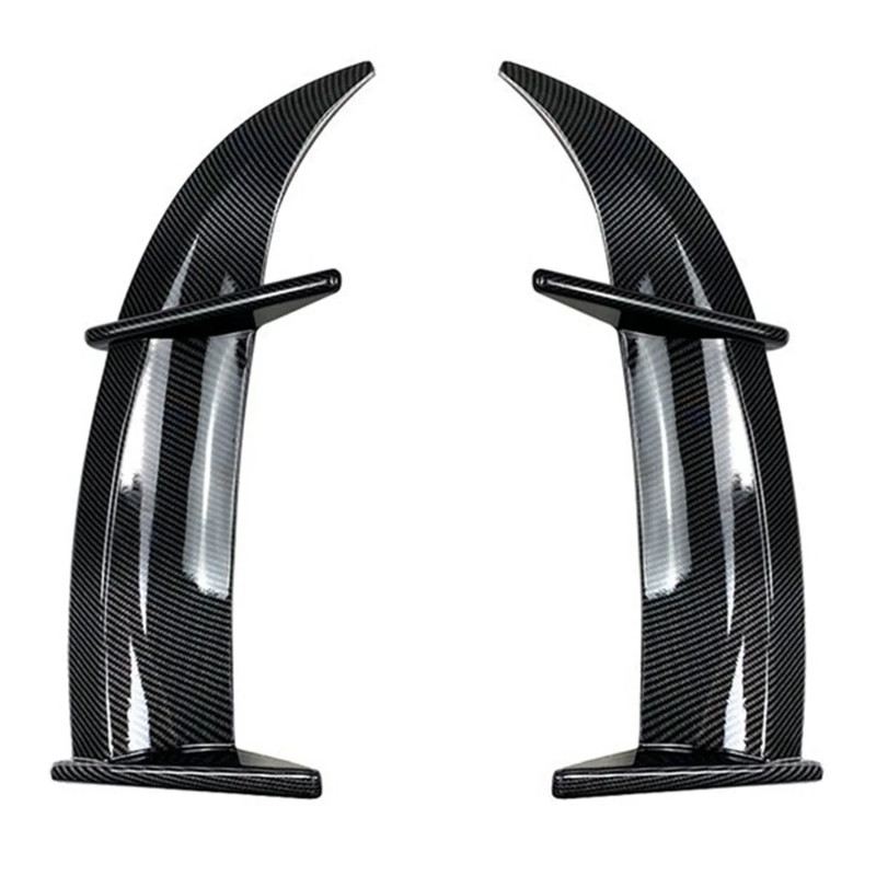 Tail Spoiler Rear Tail Fin Trim Car for 6 R High 6 R Golf MK6 R Model 2009-2013