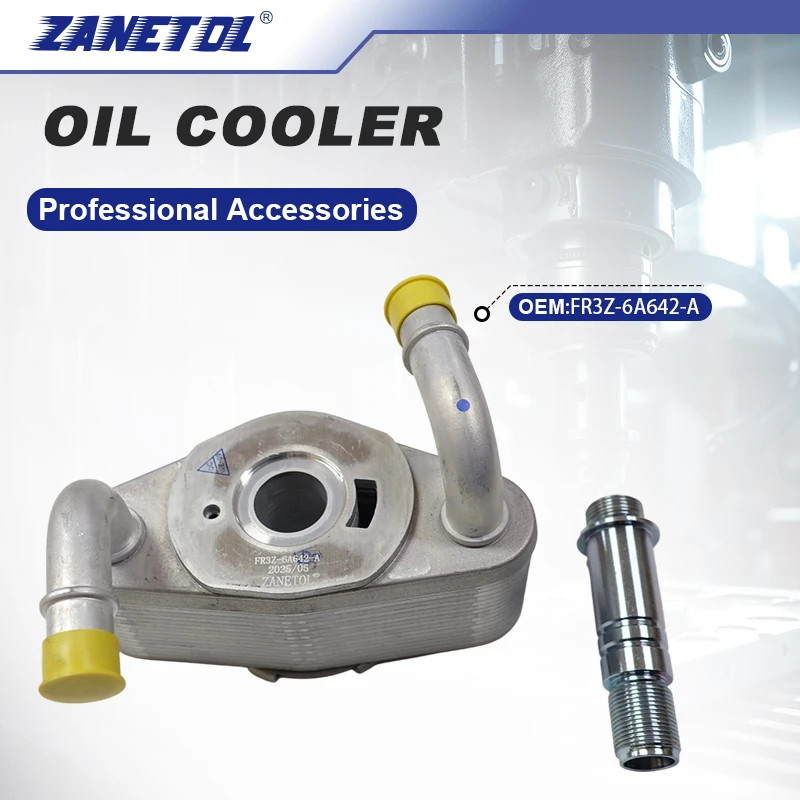 ZANETOL Engine Oil Cooler Interior Model Parts for Ford Mustang GT / GT Premium 5.0L V8 - Gas 2015~