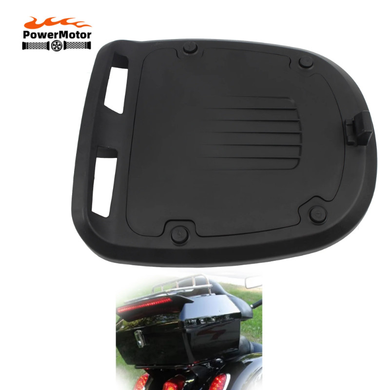 Motorcycle Rear Luggage Rack Bottom Plate Installation Universal PP Accessories Motorbike Tail Trun