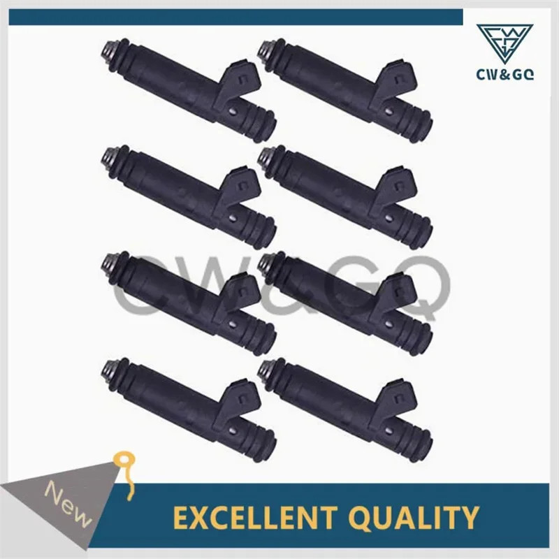 8PCS Fuel Injector 630CC 60lb OEM FI114191 EV6 For Ford Jeep Engine Injection Part Flow Balance M95