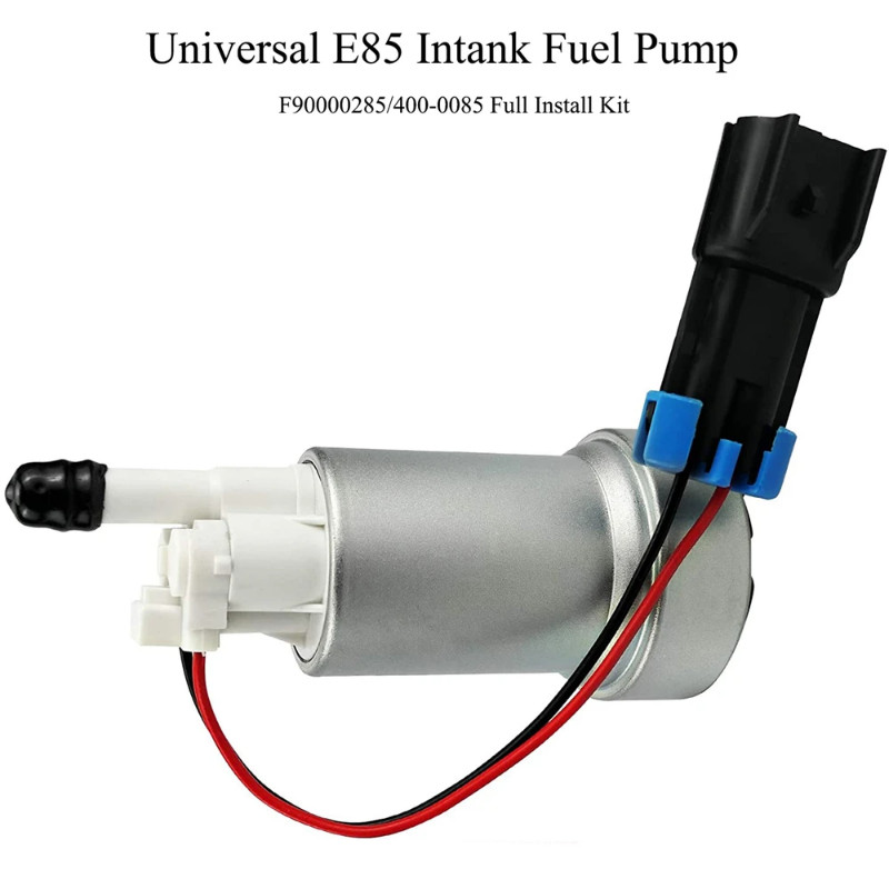 Genuine Walbro TI Auto 450LPH Fuel Pump & Install Kit F90000274 E85 NEW 800+ HP