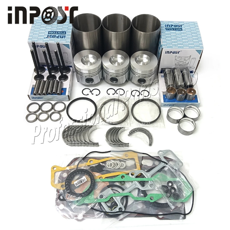 3TN84 3TN84L 3TN84-RBA Overhaul Rebuild Kit For Yanmar Engine