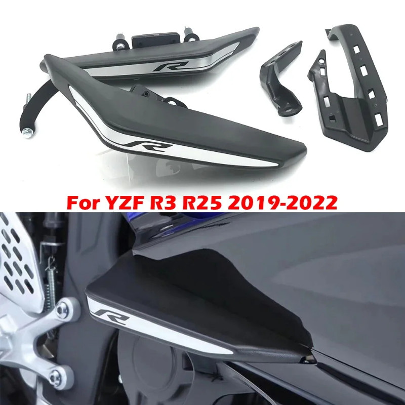 For Yamaha YZF R3 R25 2019 2020 2021 2022 2023 Motorcycle Engine Case Saver Cover Guard Crash Pad F