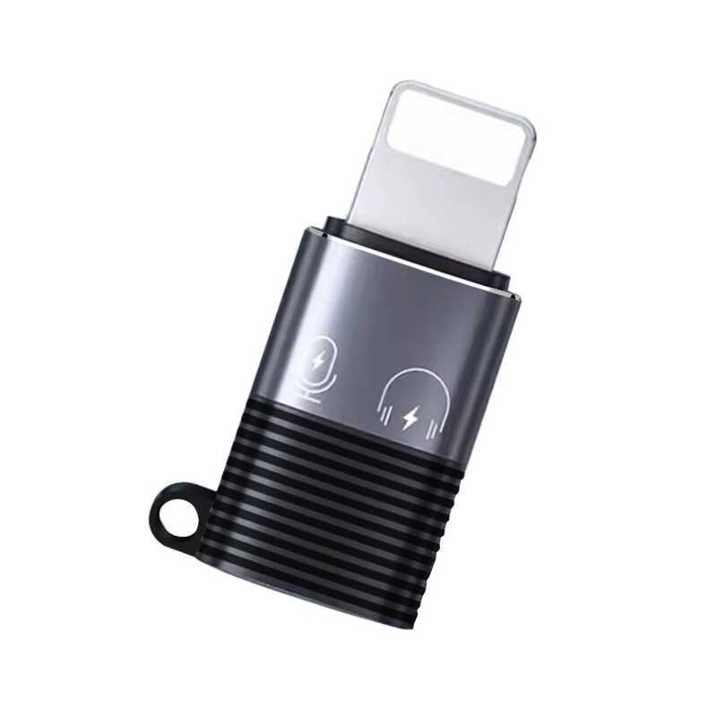 Typec to lighting Adapter OTG Adapter u Disk Converter เหมาะสําหรับ iPhone ฟังเพลง