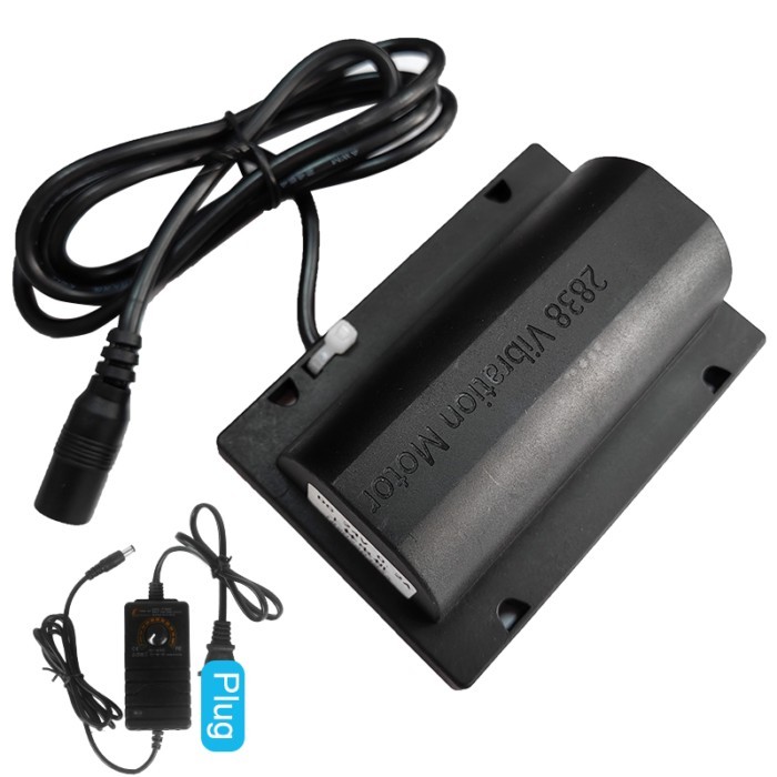 2838 Vibration Motor with Power Controller 4300RPM 24V Massage Table Chair Motor Reminder Feeding V