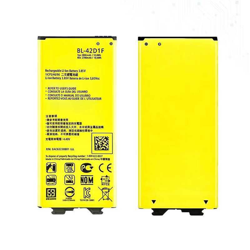Battery BL-42D1F 2800mAh For LG G5 H820 H830 H831 H840 H850 H860N H860 H868 F700 VS987 LS992 US992 F