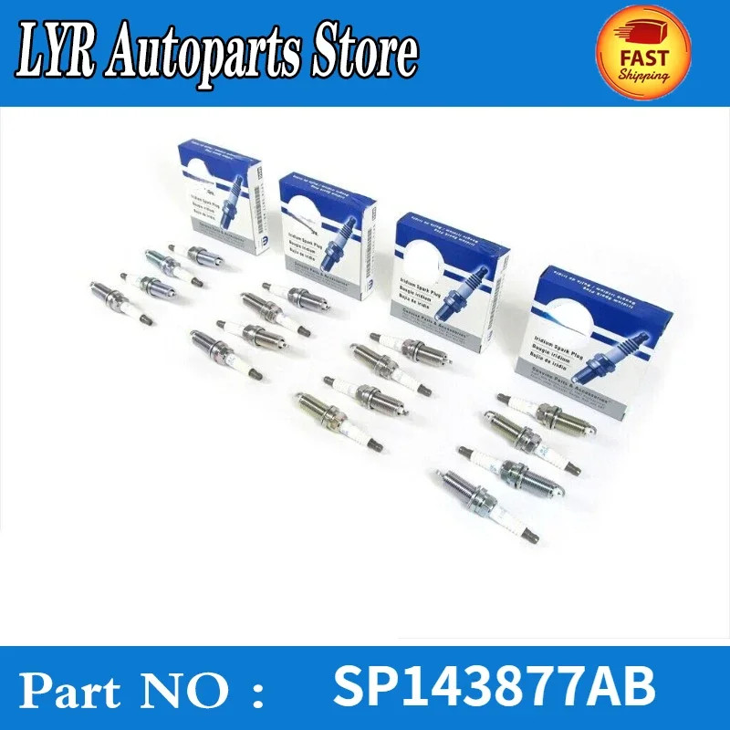 Original high quality for Chrysler 300 Dodge Jeep 5.7L 6.4L Set Of Sixteen (16) Spark Plugs OEM SP1