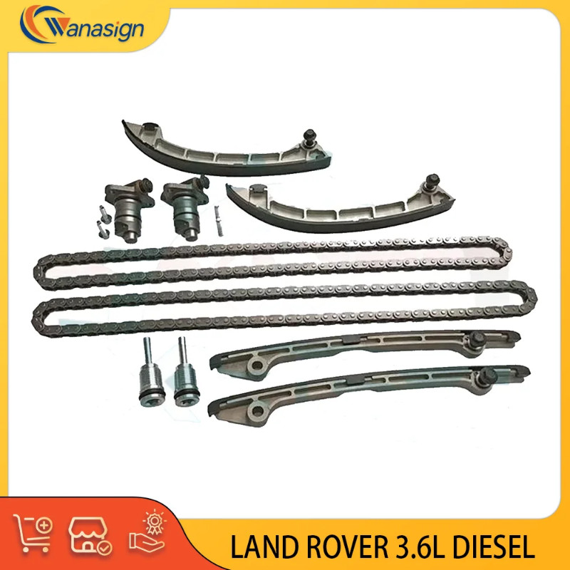 AUTO ENGINE PARTS TIMING CHAIN SET For LAND ROVER RANGE ROVER 3.6L D 3.6T  DIESEL ENGINE 368DT 2006