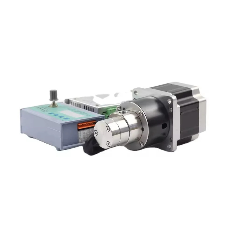 SOVOFLO KGP-06D Magnetic Gear Pump 2-900mLPM Electric Stepper Motor 24V DC Stainless Steel 316L Hou