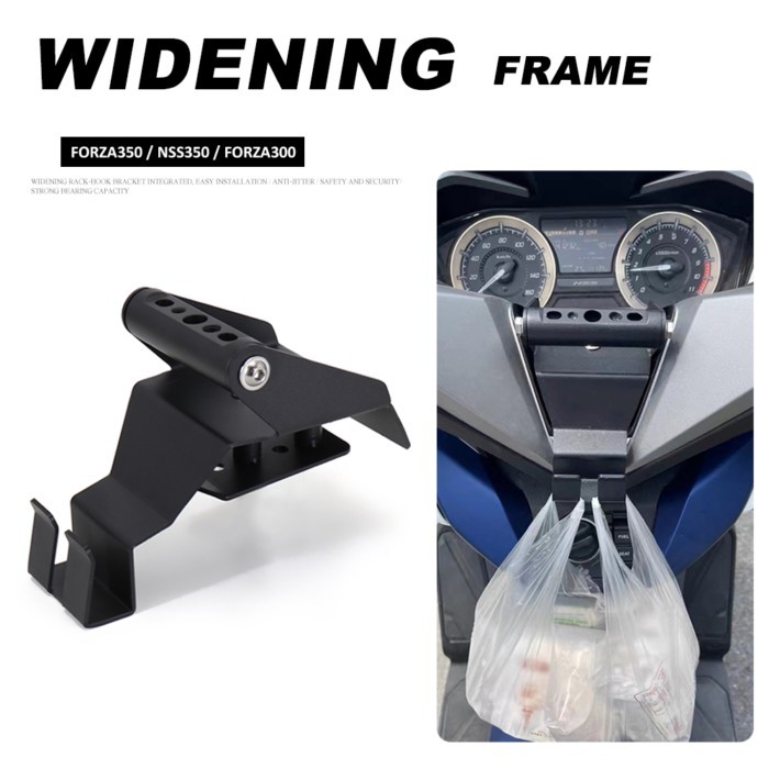 Motorcycle Accessories Mobile Phone GPS Bracket Splendor Hook Hanger Bracket In One For Honda Forza