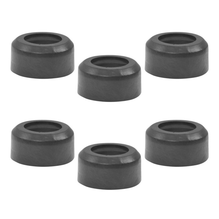 6Pcs F77Z9G512AA Car Fuel Injector Seal Adaptor Parts for Ford Ranger Explorer Mustang 4.0L V6 Engi