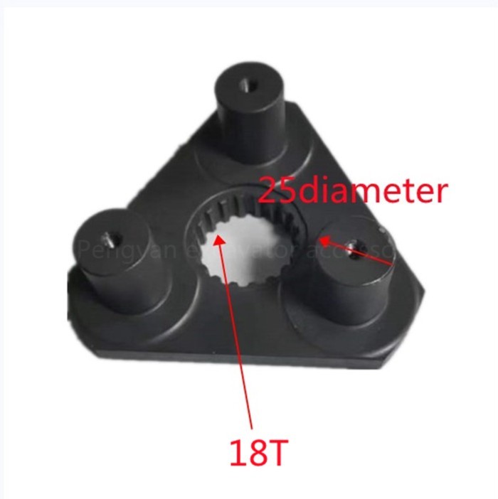 For Kubota U30 35 Drive Gear Bracket Rotary Gear 18T Rotary Motor Vertical Shaft Gear Rotary Pump R