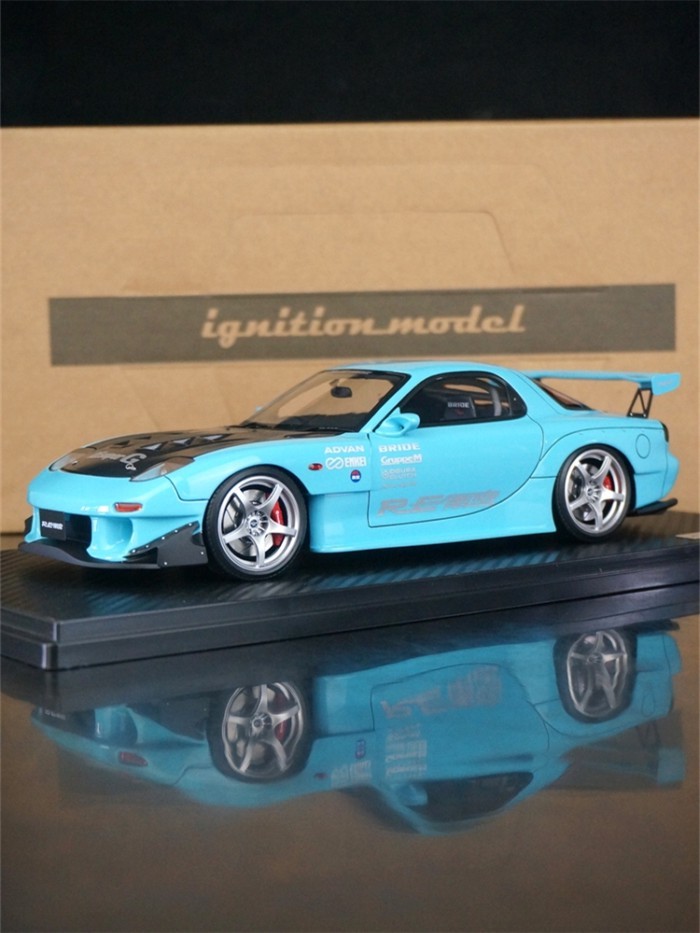 IG 1: 18 Mazda RX-7 FD3S RE Amemiya Amemiya เรซิ่นรถรุ่นพร้อมสต็อก