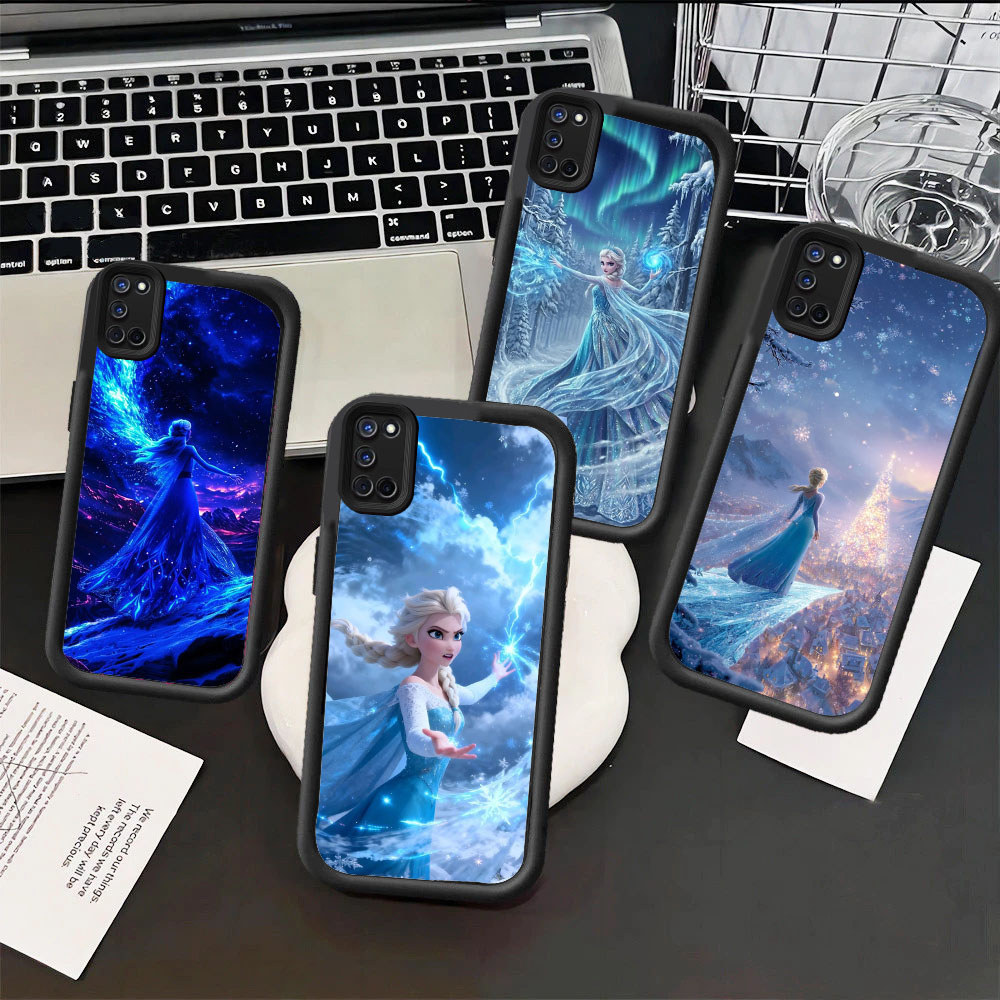 VK12 Frozen Casing สําหรับเคสซิลิโคนอ่อนนุ่ม Realme Narzo A12E A12s N53 20 30A 50A 50i A11S A12 C67 