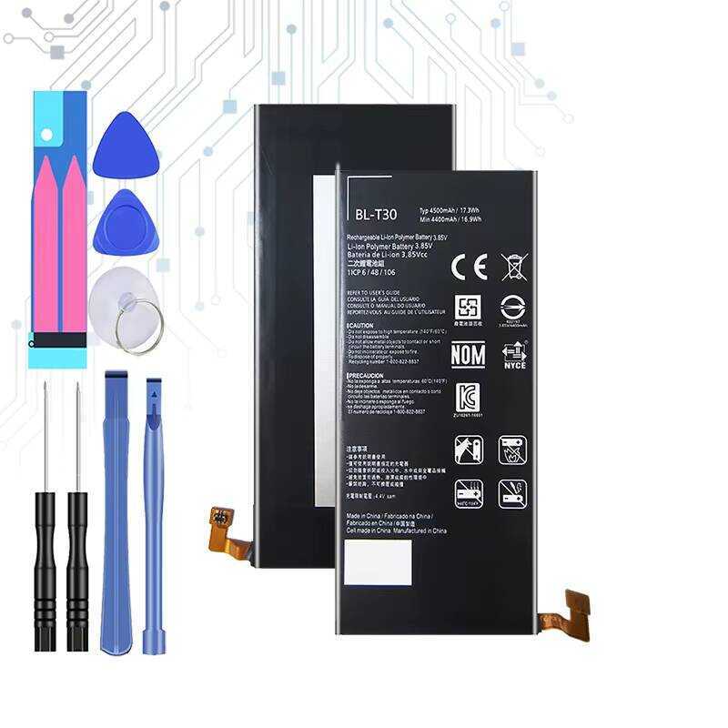 Mobile Phone Battery BL-T30 4500mAh For LG X Power 2 II L64VL M320F M320N M322 L63BL K10 Power M320 