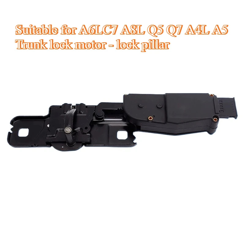 For Audi A6L A4L A8L Q5 Q7 Rear Trunk Lock Pillar Tailgate Lower Lock Sensor Lock Motor