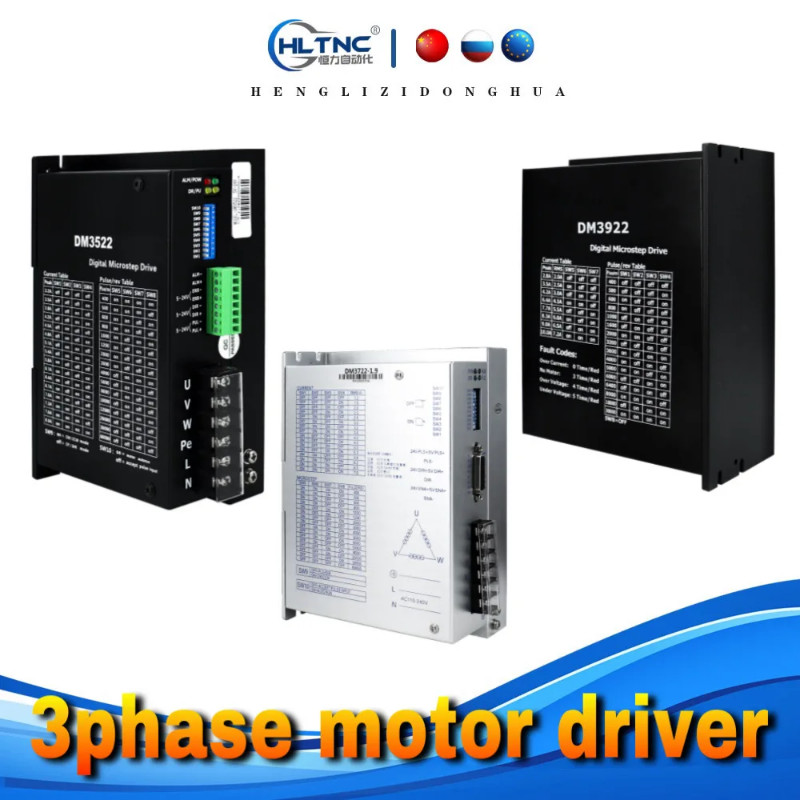 3phase DM3522 DM3722 DM3922 stepper motor driver for 86BYG350E 110BY350D 110BY350E 130BY350D 3phase