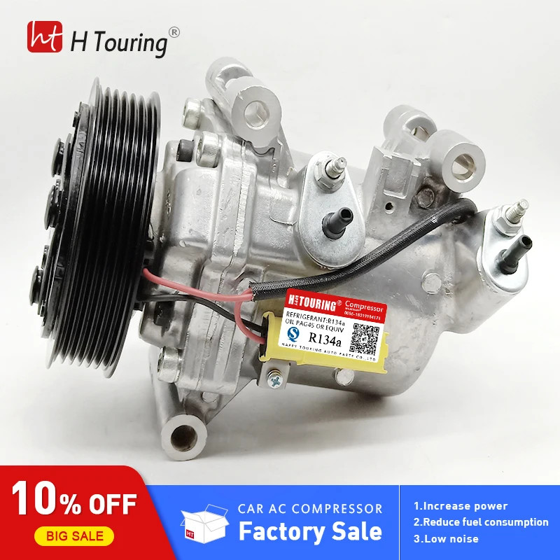 AIR Condition AC compressor for citroen C-Elysee Peugeot 301 1.6L 2012 2013 2014 2015 9806599380 JS