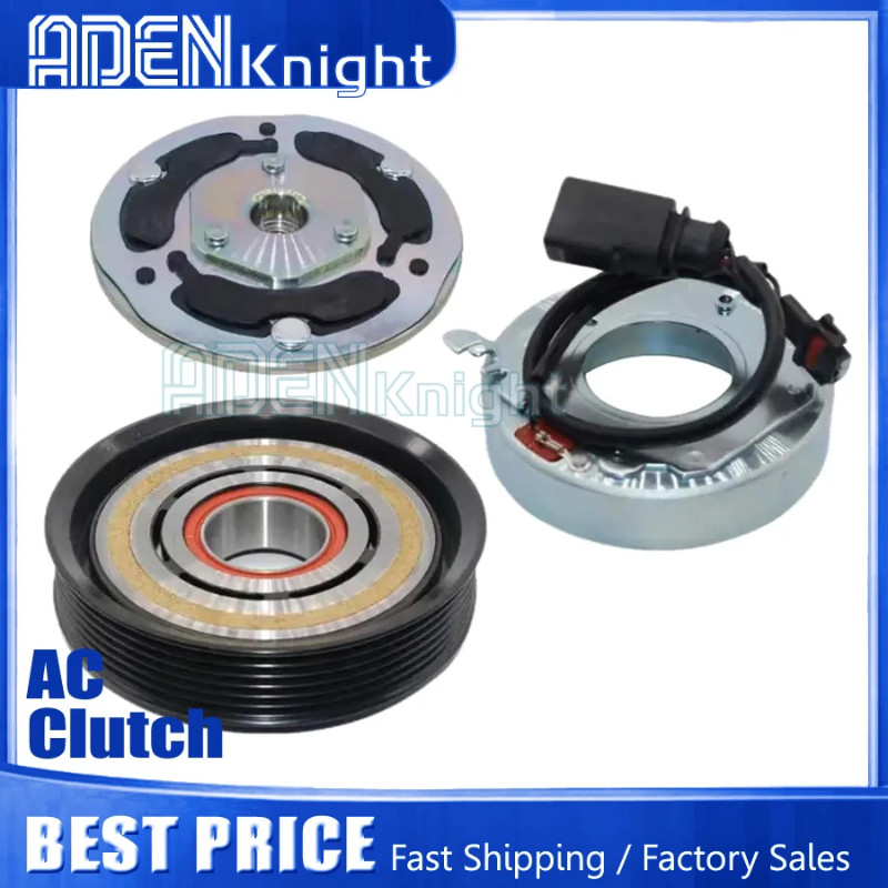 Air Compressor Clutch For VOLKSWAGEN TOUAREG AUDI A4 S4 A5 S5 A6 S6 A7 Q7 Q8 Porsche 4M0820803B 4M0