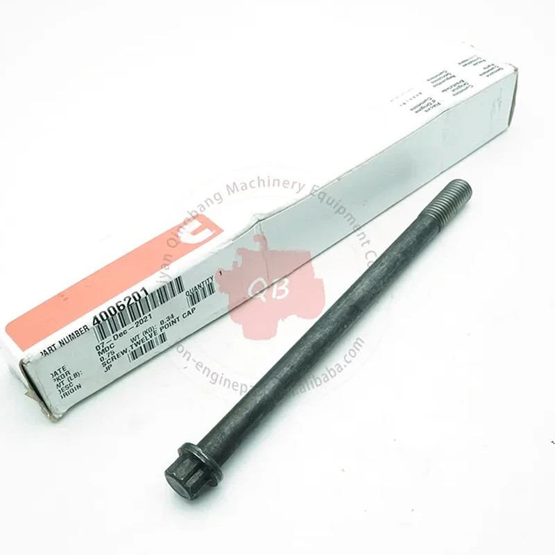 For CUMMINS  Machinery Engine Parts for Cummins Twelve Point Cap Screw 4006201 for Cummins QSK23 40
