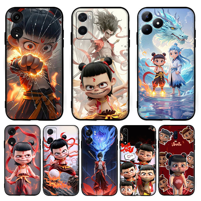 Anime Ne ZhaBirth of the Demon Child สําหรับ OPPO A83 A1 A5 A9 A8 A31 A12 12S A12E A15 A15S TPU นุ่ม
