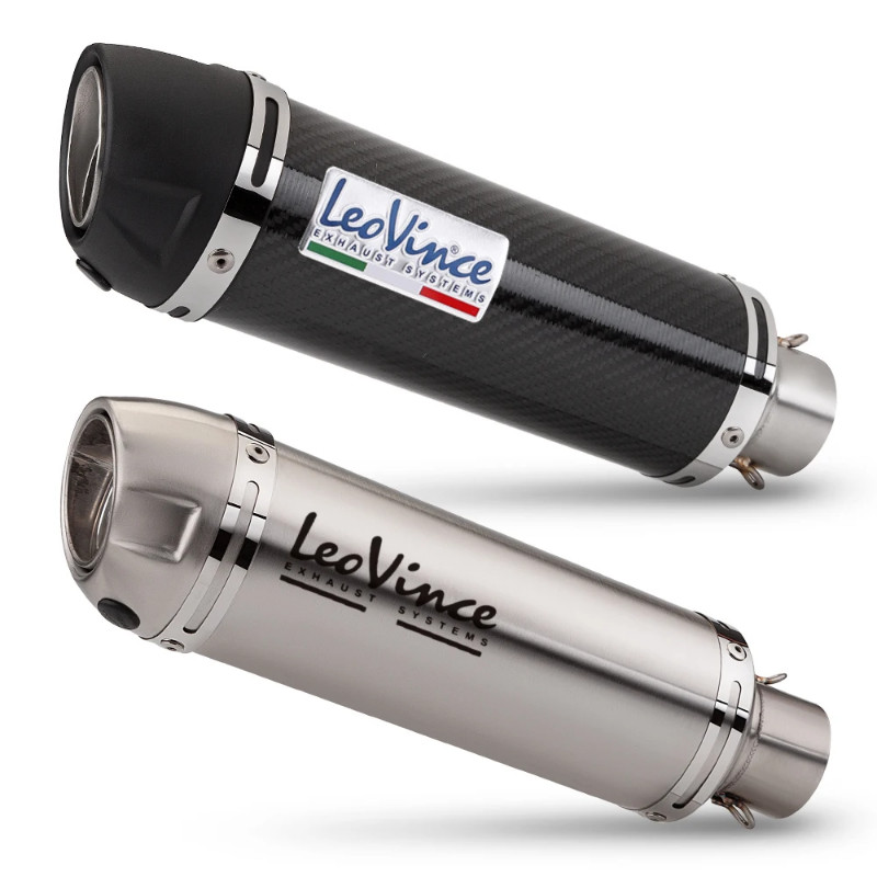 Universal Motorcycle Exhaust Muffler Pipe LeoVince Escape Silencer for R25 MT09 RS660 C650GT XMAX30