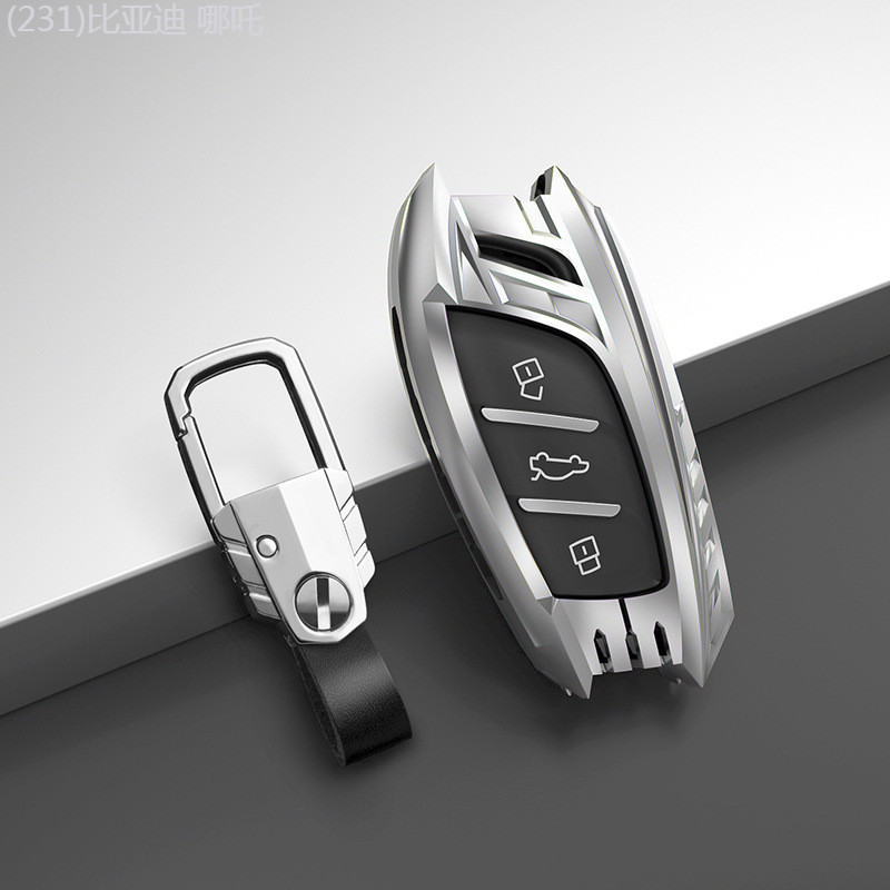 【2022 -2025】 เหมาะสำหรับรถยนต์พลังงานใหม่ Roewe RX5 ชุดเปลือกกุญแจโลหะ Roewe Ei5 รวมทุกอย่างพร้อมพว