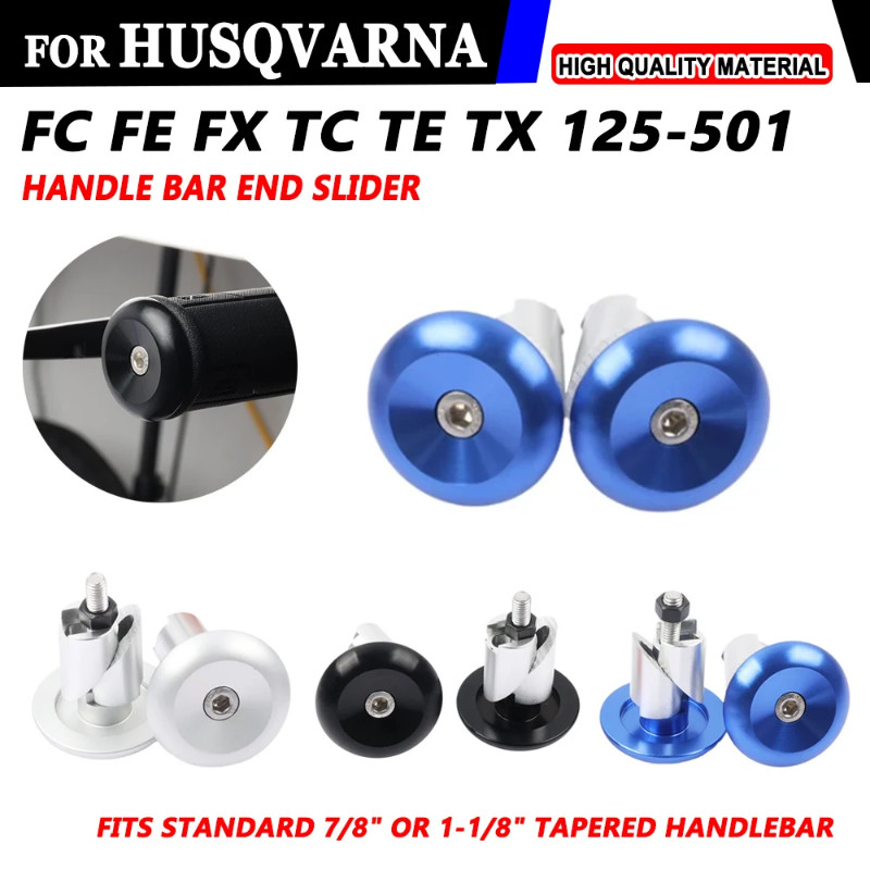 For Husqvarna 125 250 300 350 450 FC FE FX TC TE TX TE300 TX250 2023 2024 Handle Bar End Handlebar
