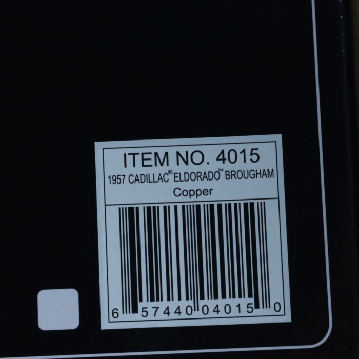 [กําพร้าข้อเสนอพิเศษ] Sun Star 1: 18 Orange Cadillac Eldorado Alloy Model