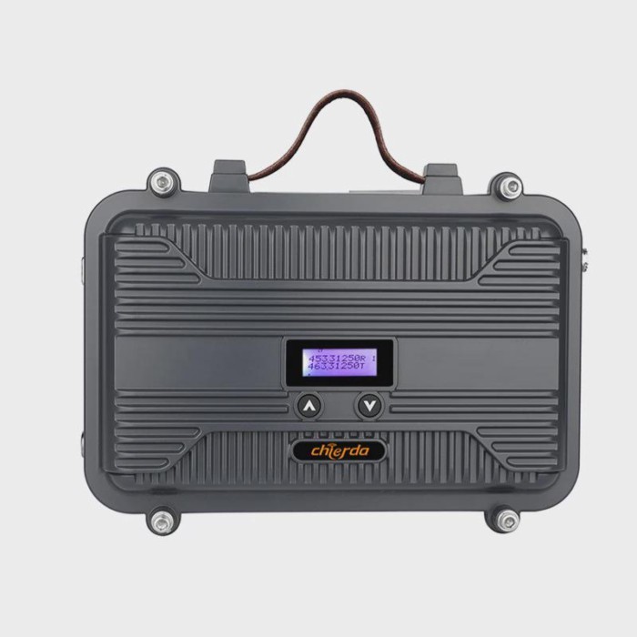 Longer Range Vehicle Repeater Mobile Car Radio Full Duplex Chierda Duplexer VHF UHF 10W 2 way radio