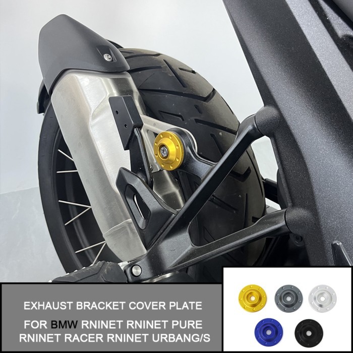 Exhaust Bracket Cover Plate Accessory Decorative Protective Cover For BMW RnineT RnineT Pure RnineT