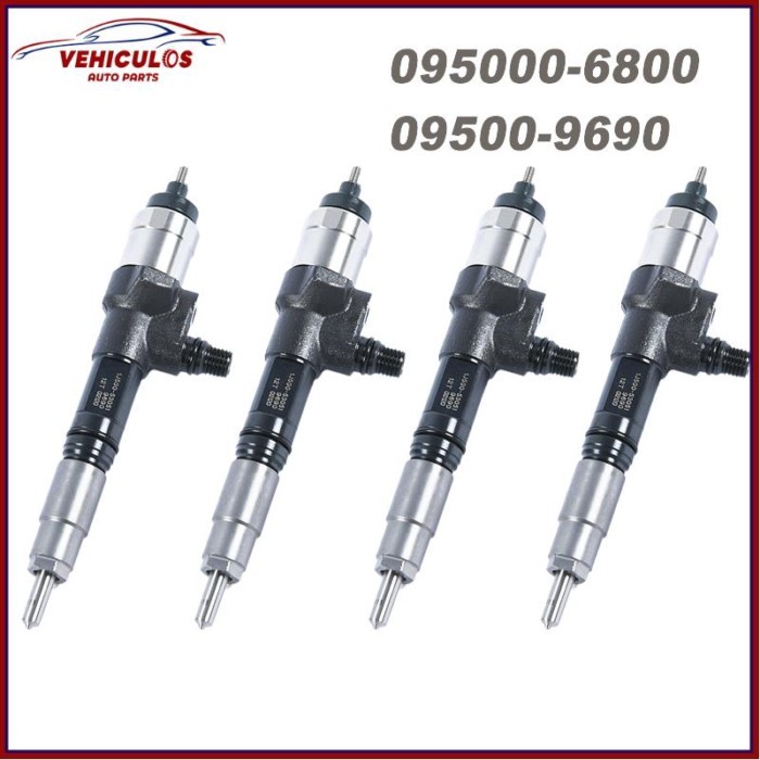 1Set Fuel Injector 0950009690 1J50053051 1J50053052 For Kubota V3800 V3800T Diesel Engine