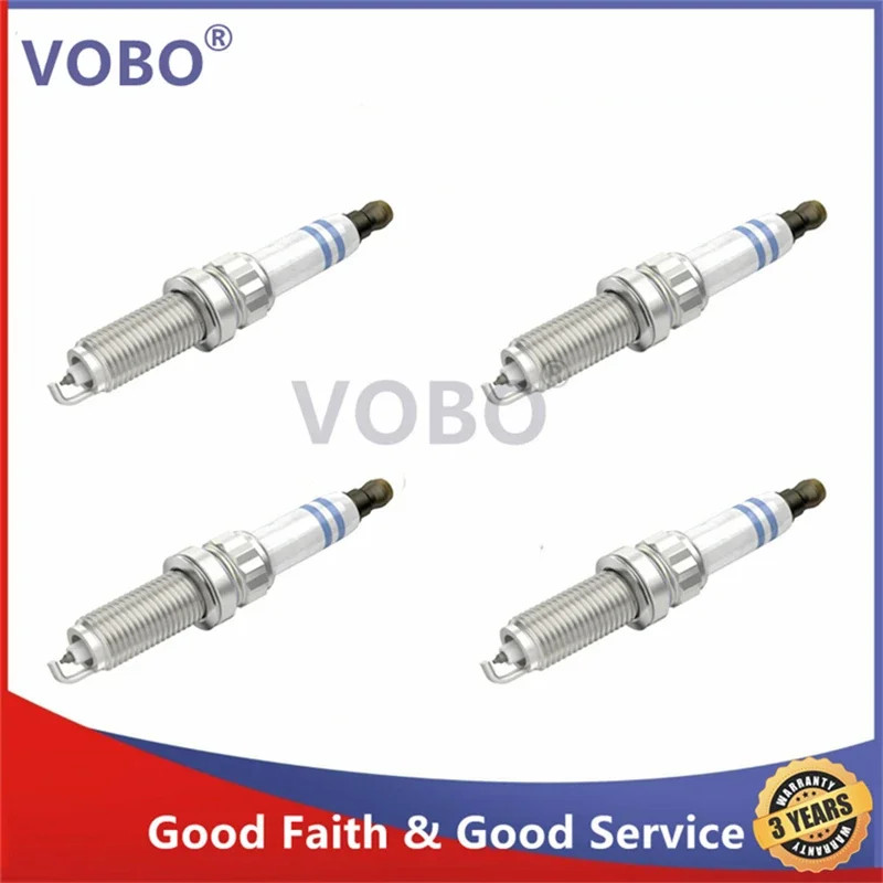 New Set 4Pcs Spark Plug 12120035933 for BMW MINI R55 R60 R65 R58 R57 R61 R59