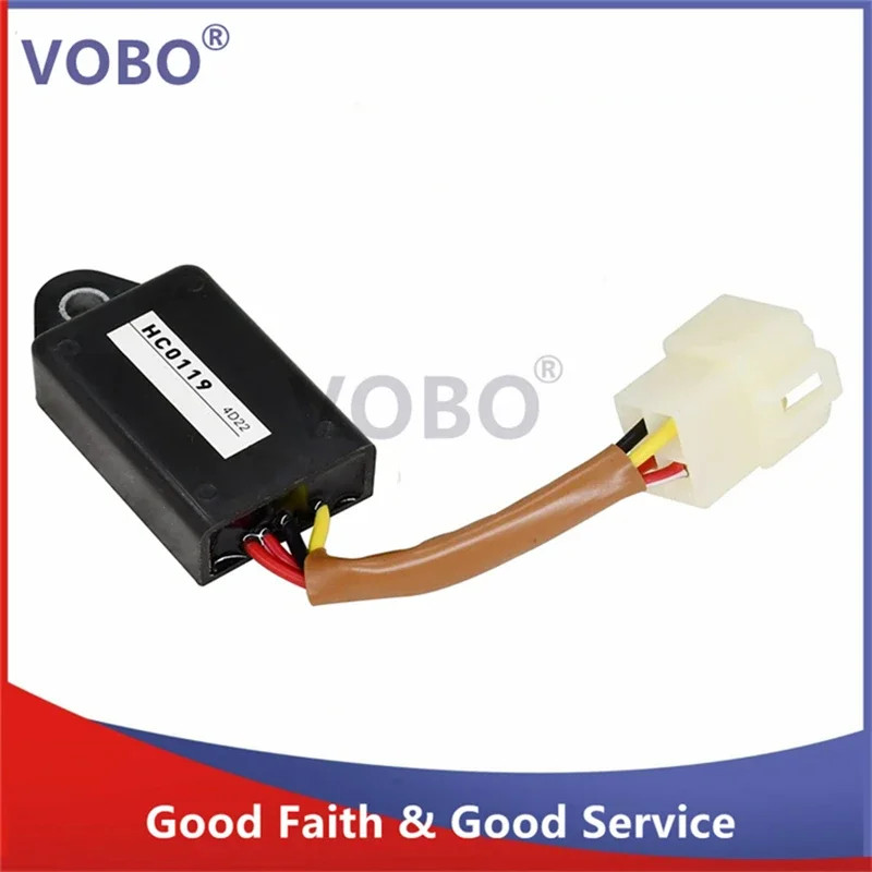 1P HC0119 Oil Shutoff Valve Plug Timer Relay for Yanmar Engine 3TNV88 129211-77920 12921177920 SOLA