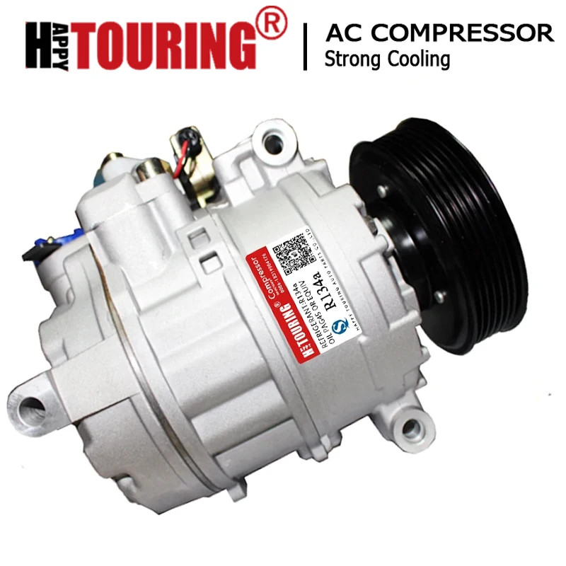 AC Compressor For Audi Q7 3.6L  2007 2008 2009 2010 7L6820803D 7L6820803G 7L6820803L 7L6820803P 7P0