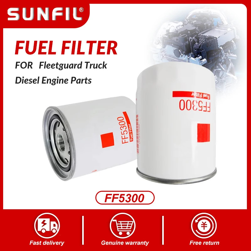 Fuel Filter FF5300 34462-00300 BF1110 FF5300 1032901 P502143 65125155006 T113865 LFF44 For Fleetgua