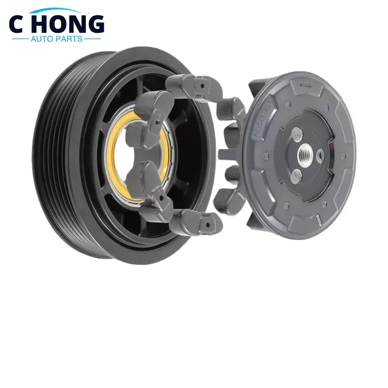 OEM 1K0820812B 1K0820812C A/C Air Conditioning Compressor Clutch Pulley FOR AUDI Q3 A1 A3 A4 B7 A6