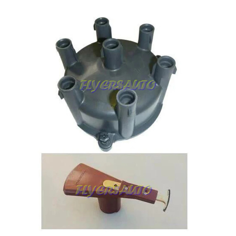 19101-66010 Distributor CAP +Spark Head for Toyota 1FZ Engine # FLYERSAUTO FORKLIFT PARTS