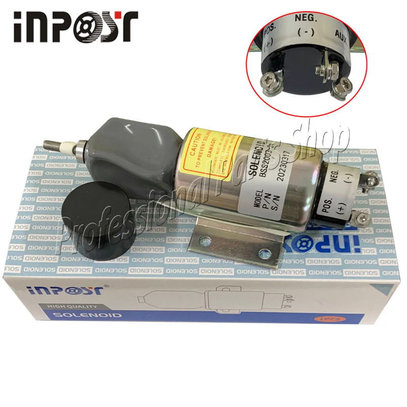 BSS2003-24 24V Shut Down Solenoid 2003-24E2U1B1S1A For Woodward