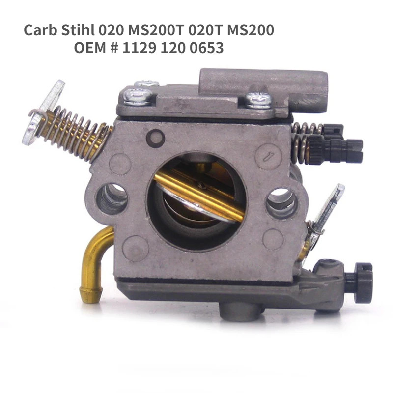 Stihl Carburetor Chainsaw For 020T MS200 MS200T ZAMA C1Q-S126B OEM #1129 120 0653 Carburettor 020 0