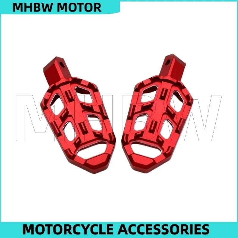 1 Pair Front / Rear Pedal Footrest for Qjmotor Qj350gs-f Qj600gs-3b Qj600gs-3a