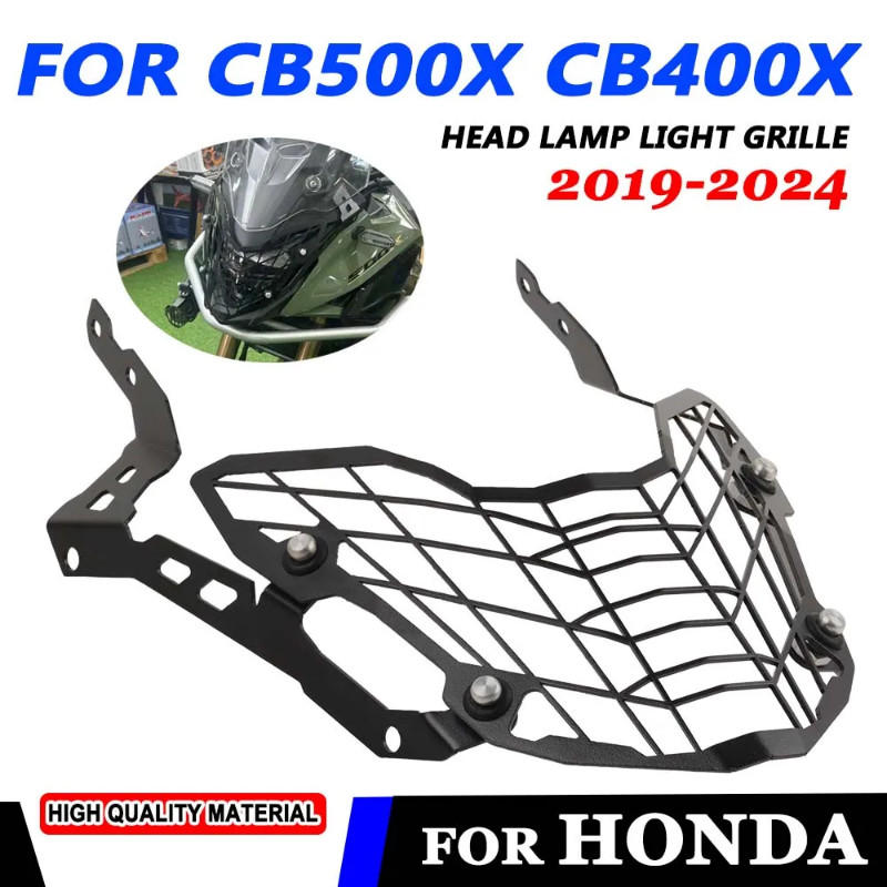 For Honda CB500X CB 500X 500 X 400X CB500 X 2019 - 2024 CB400X Motorcycle Headlight Protector Grill