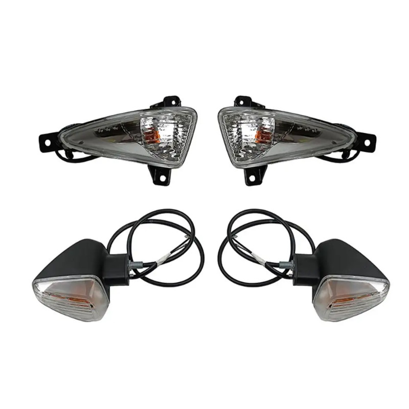 Motorcycle Right&Left Turning Light Signal Light Front Rear Turn Signal Indicator Light for Suzuki